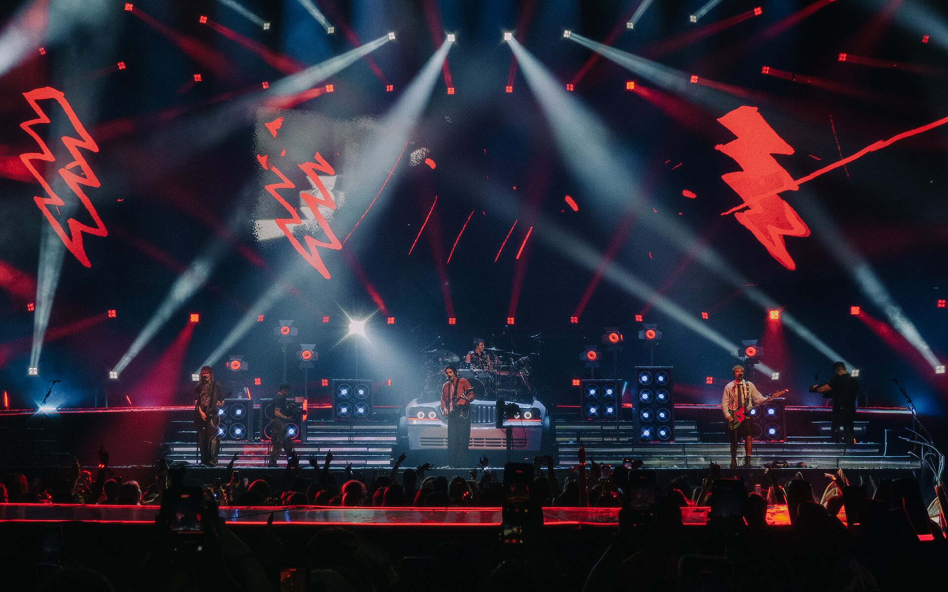 5 Seconds of Summer en el O2 de Londres, abril 2026
