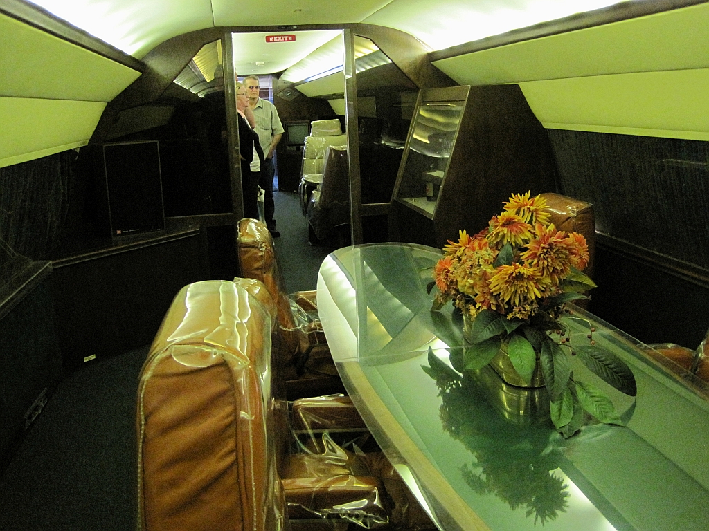 El avión Lisa Marie de Elvis Presley, exhibido en Graceland