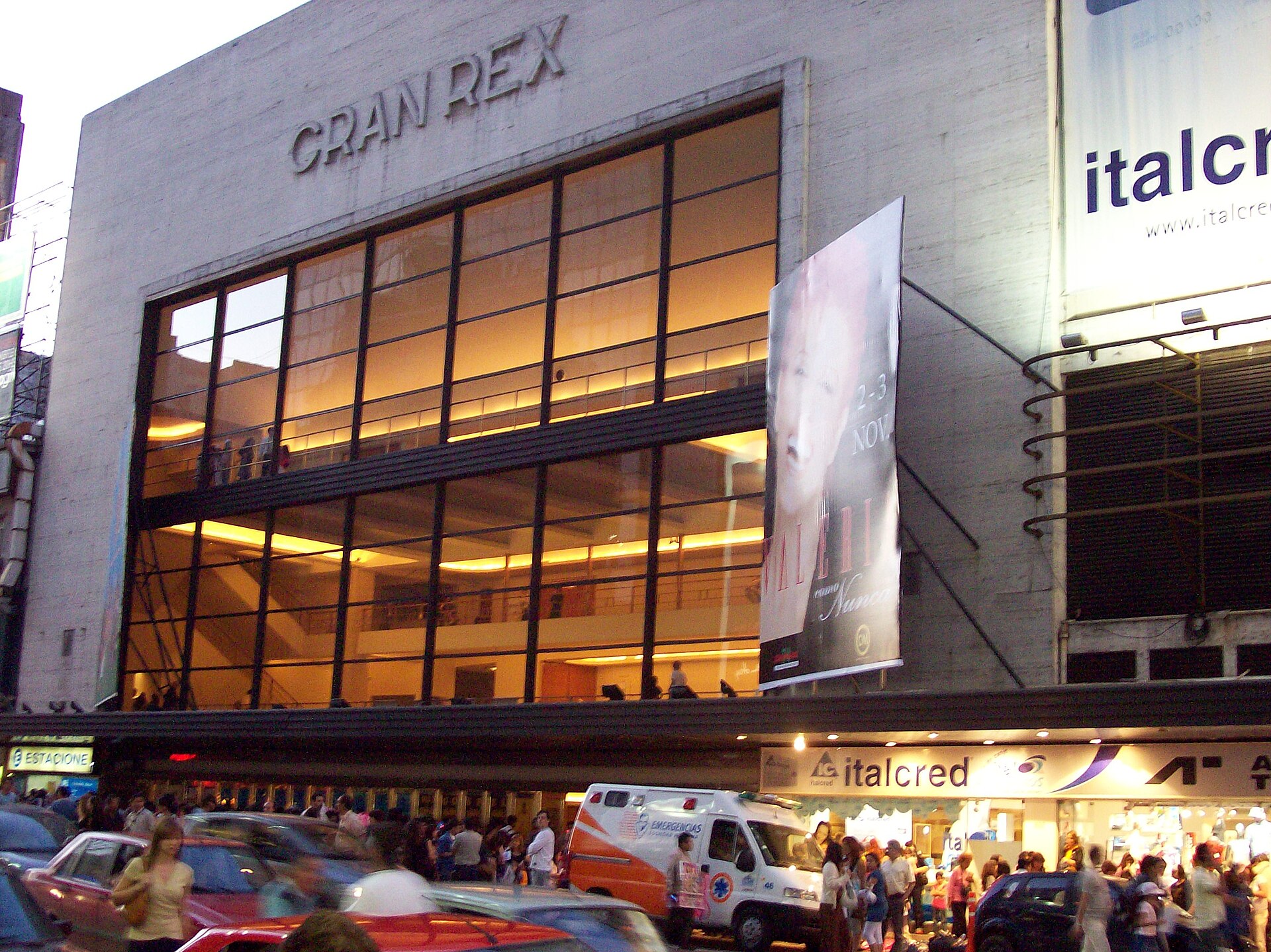 Teatro Gran Rex, Avenida Corrientes, Buenos Aires