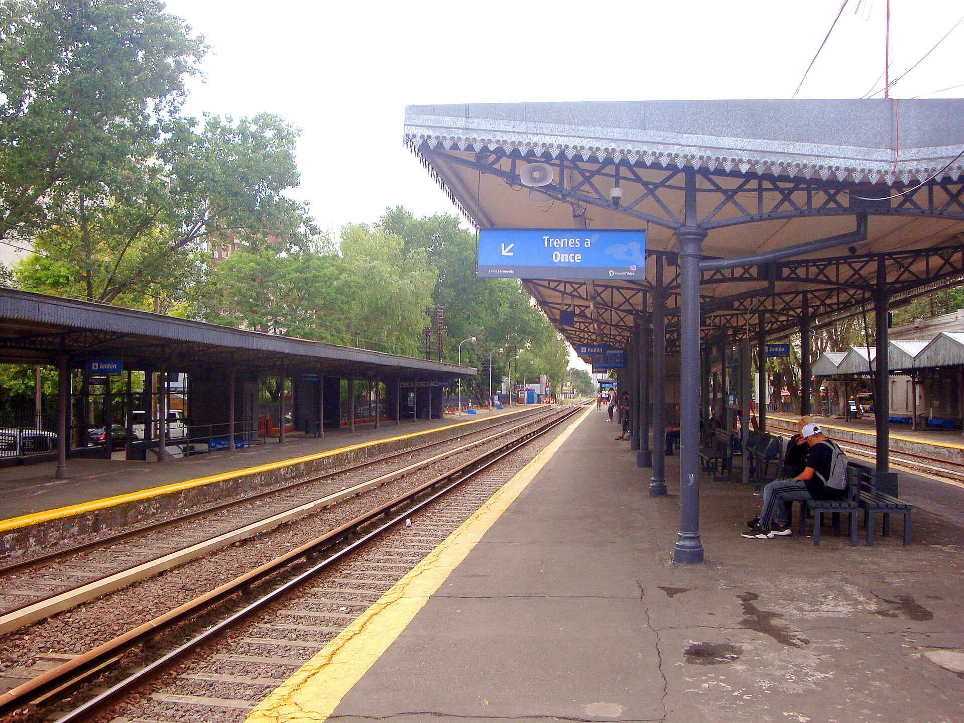 Estación de tren de Haedo, oeste del Gran Buenos Aires