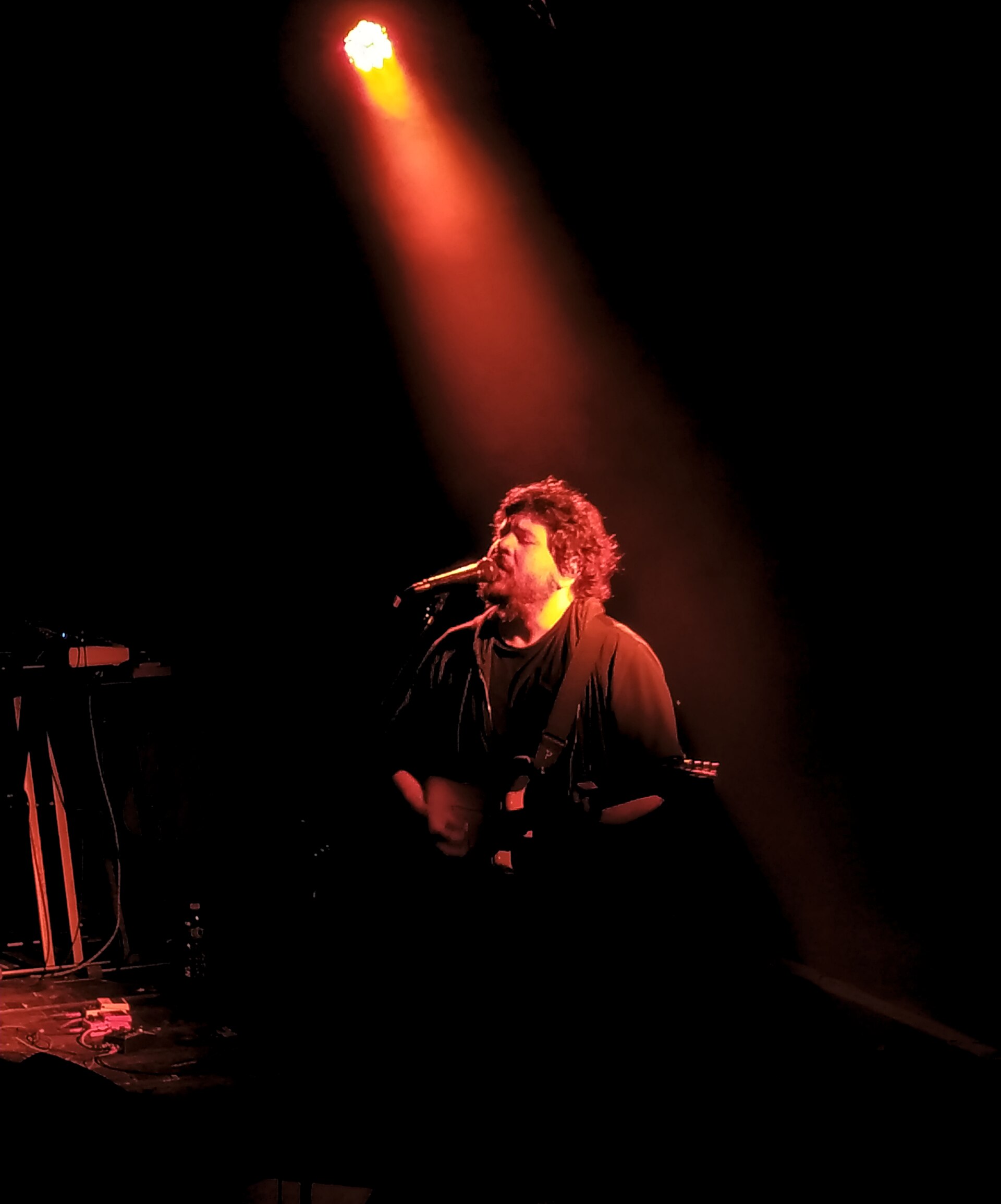 Santiago Motorizado en un show en Rosario, 2021